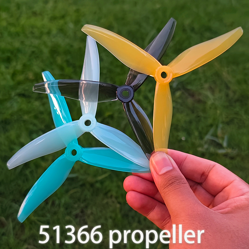5 Inch Propeller - ใบพัด T51366 2/3คู่ใบพัด3ใบขนาด5นิ้วสำหรับโดรน RC FPV 2306มอเตอร์2207ชิ้นส่วนไฟฟ้า