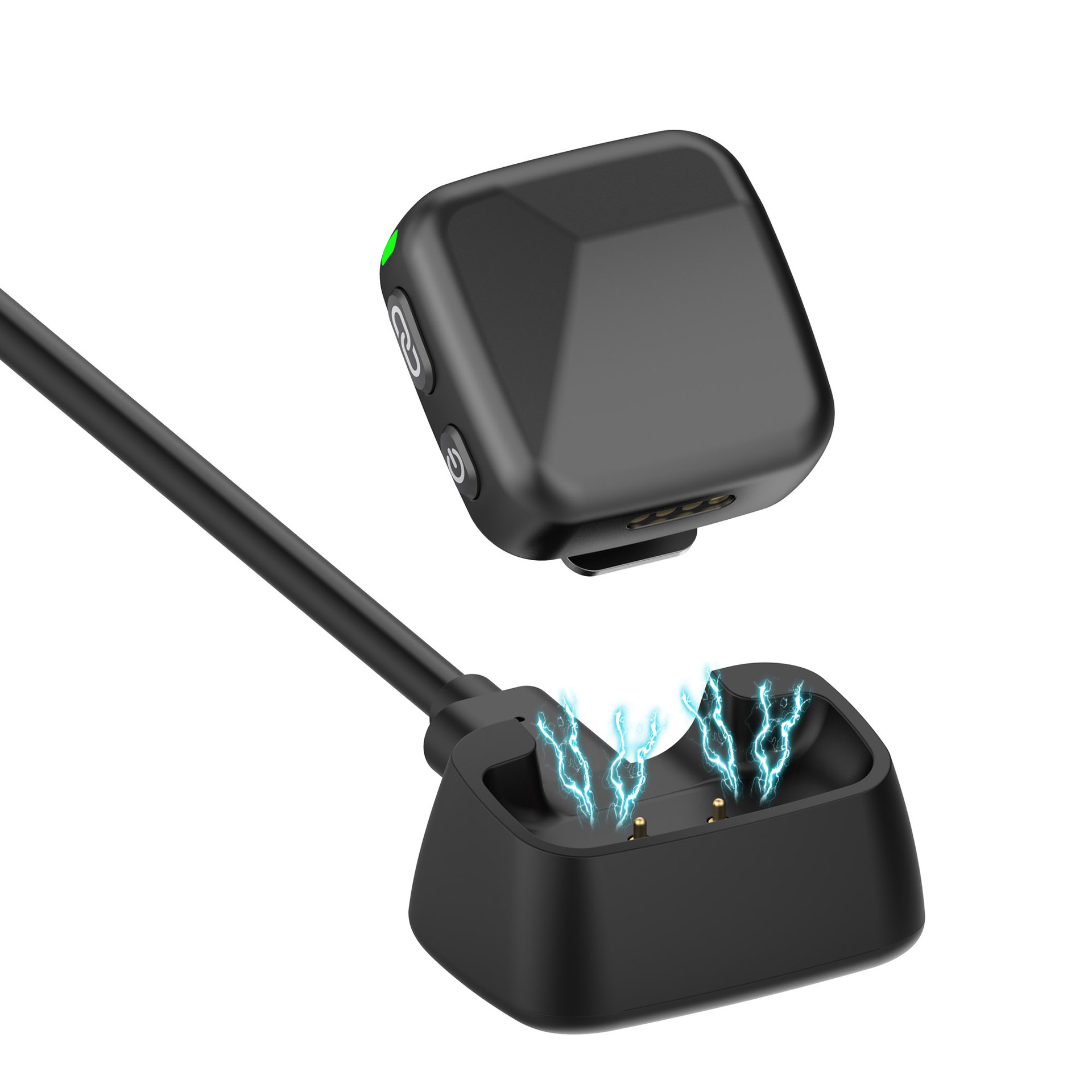 Dji Mini Drone - แท่นชาร์จสำหรับเครื่องส่งสัญญาณไมโครโฟน DJI Mic Mini, แท่นชาร์จแบบพกพาพร้อมแม่เหล็กสำหรับอุปกรณ์เสริมไมโครโฟน Mic