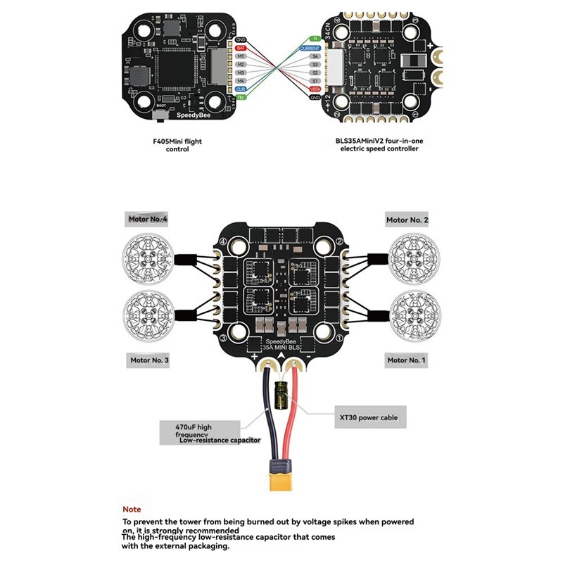 B92B สำหรับ SpeedyBee F405 Min - F405 Flight Controller บทวิจารณ์และราคา