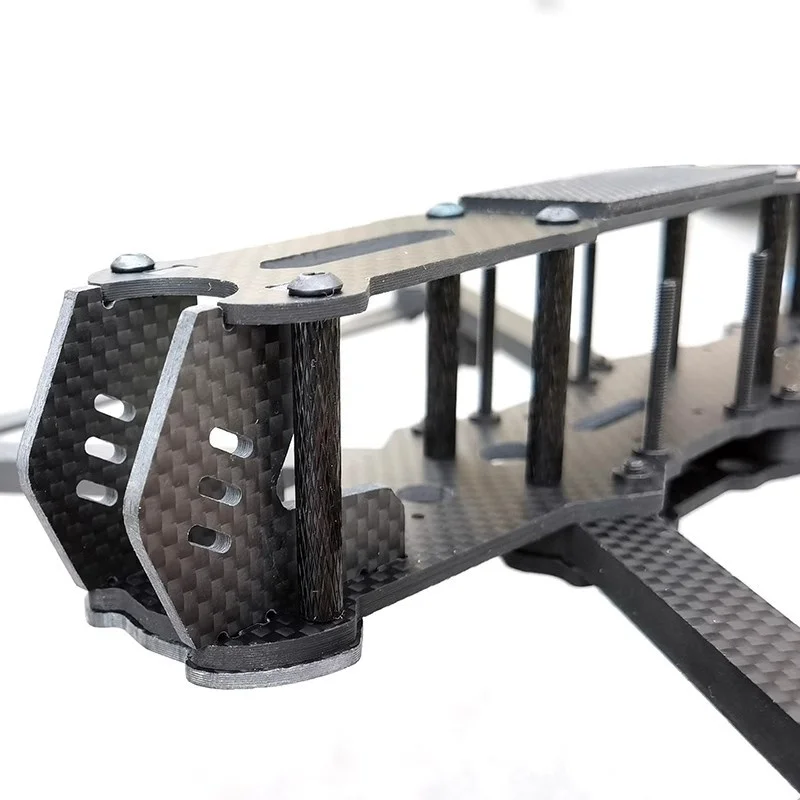 ชุดโครงโดรนแข่ง FPV คาร์บอนไฟเ - Carbon Fiber Drone Frame บทวิจารณ์และราคา
