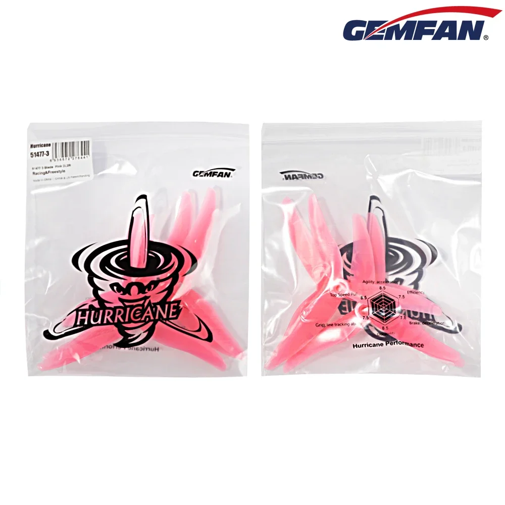 ใบพัด Gemfan JB Hurricane 5147 - 5 Inch Propeller บทวิจารณ์และราคา
