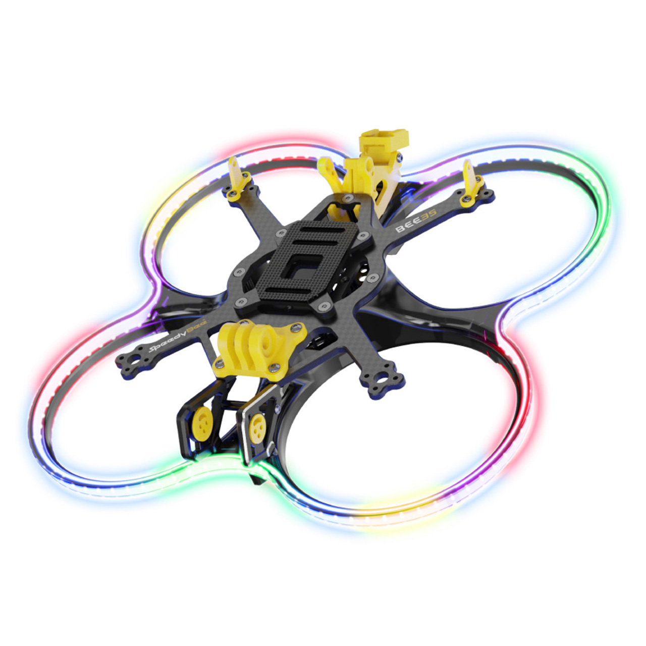 SpeedyBee Bee35 3.5 นิ้ว FPV ก - Carbon Fiber Drone Frame บทวิจารณ์และราคา