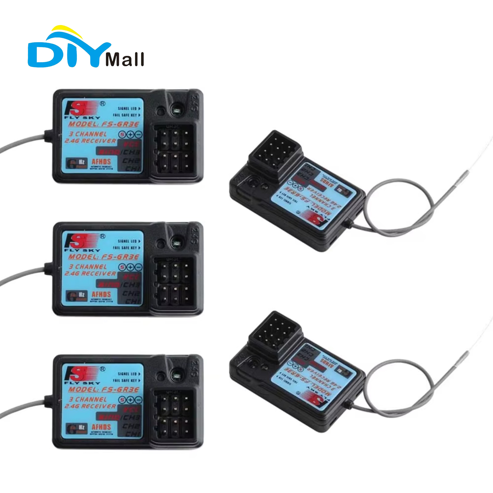 ฟลายสกาย FS-GR3E 3CH 2.4GHz ตั - Flysky Transmitter บทวิจารณ์และราคา