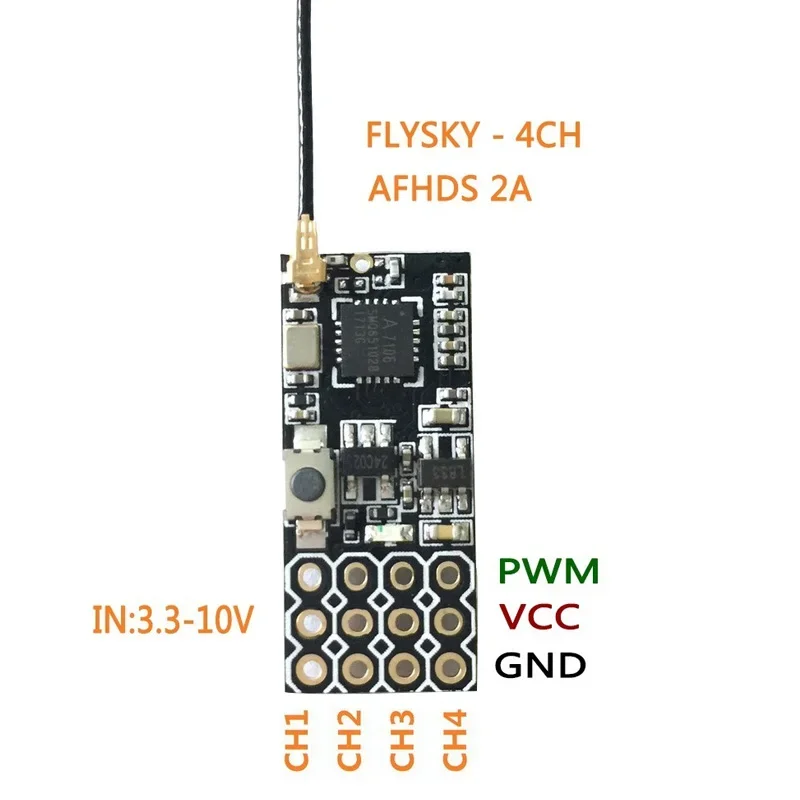 JHEMCU FS2A 4CH AFHDS 2A ตัวรั - Flysky Transmitter บทวิจารณ์และราคา