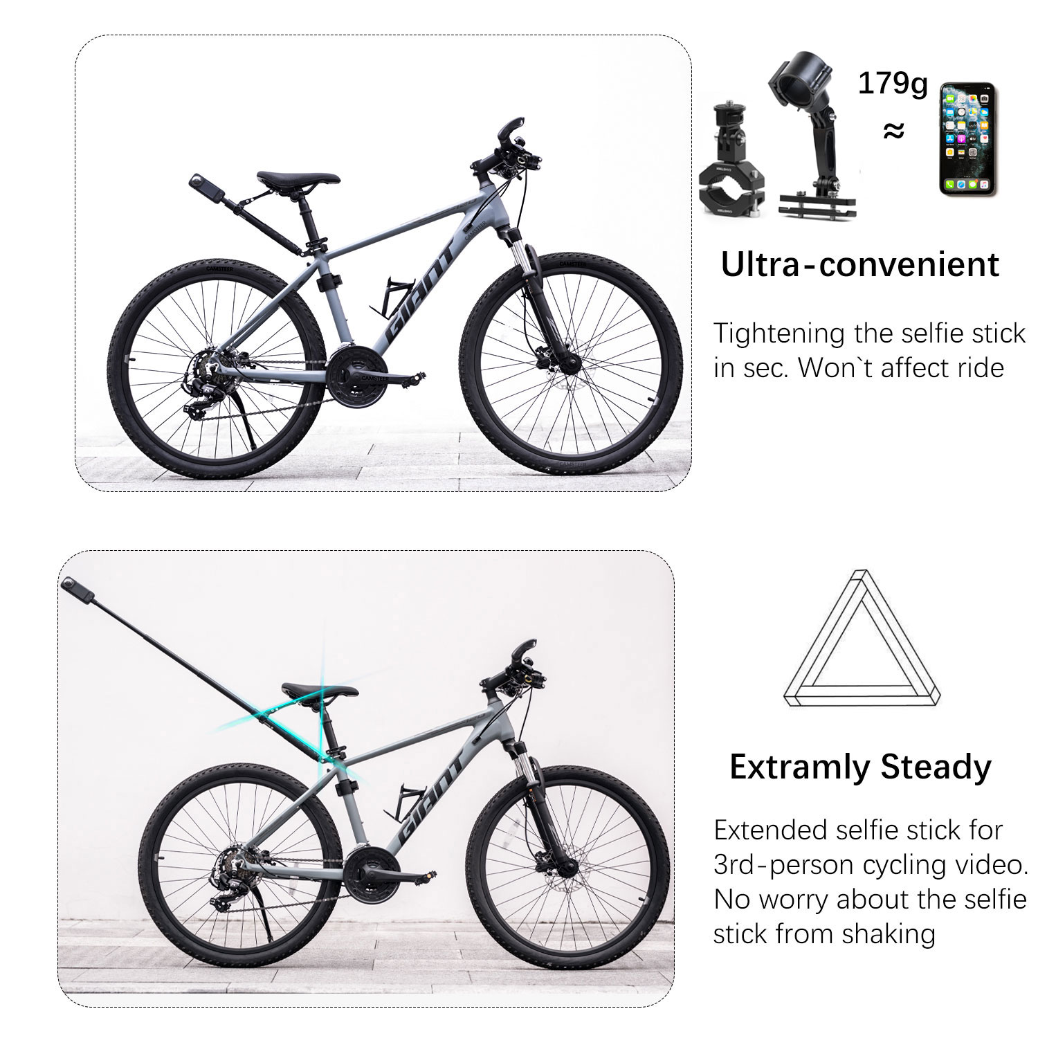 Camsteer ขาจับติดตั้งสำหรับกล้ - Runcam Camera บทวิจารณ์และราคา