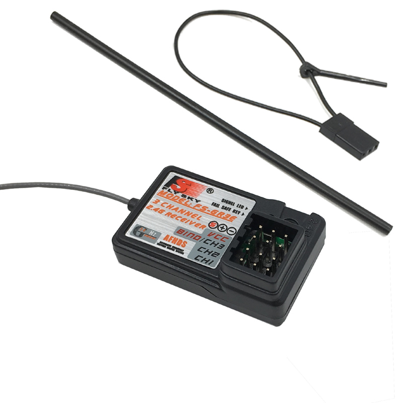 ตัวรับสัญญาณ Flysky FS-GR3E AF - Flysky Transmitter บทวิจารณ์และราคา