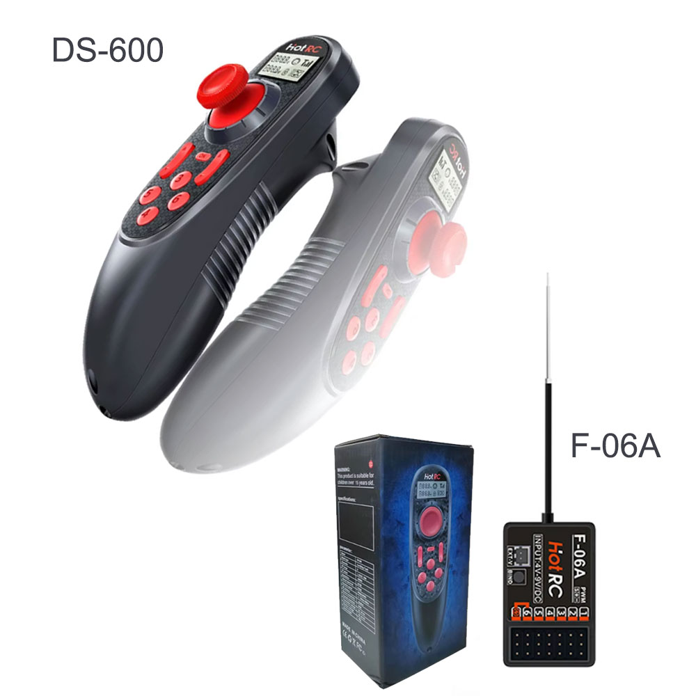 HOTRC DS-600 2.4GHz 6CH ระบบวิ - Radio Transmitter 2.4Ghz บทวิจารณ์และราคา